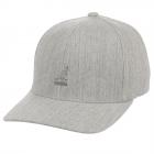 Kangol berretto con visiera Wool Flex Fit  grigio chiaro