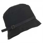 Cappello cloche firmata Alessandra Bacci nero