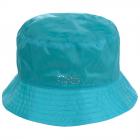 cappello da pioggia con custodia firmato ALESSANDRA BACCI turchese