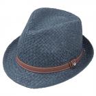 cappello Trilby per l'estate  blu
