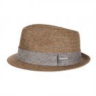 STETSON | Cappello Trilby in paglia Toyo Braided in viscosa da abbinare a qualsiasi abbigliamento marrone