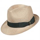 cappello Trilby firmato BORSALINO naturale