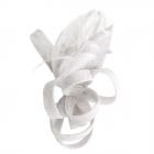 accessorio per cappelli bianco