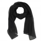 foulard leggero  nero