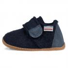 GIESSWEIN | Pantofole per bambini con chiusura a velcro modello Oberstaufen blu2