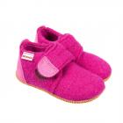 GIESSWEIN | Pantofole per bambini con chiusura a velcro modello Oberstaufen bacca