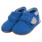 GIESSWEIN | Pantofole per bambini con chiusura a velcro modello Oberstaufen jeans.