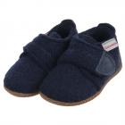 GIESSWEIN | Pantofole per bambini con chiusura a velcro modello Oberstaufen blu scuro