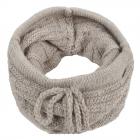 SEEBERGER | Sciarpa lavorata a maglia beige