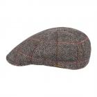 STETSON | Berretto sportivo da uomo flat cap Texas Wool beige