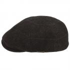 STETSON | Berretto sportivo da uomo flat cap Texas Wool marrone