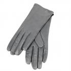 guanti in pelle donna con fodera cashmere antracite