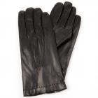 HUTTER | guanti in pelle napa per uomo con fodera lapin made in Italy nero