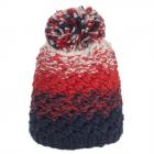 berretto con pompon  blu
