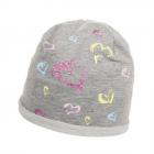 berretto baby con glitter  grigio chiaro