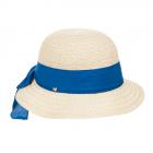 cappello leggero e tascabile per donna blu