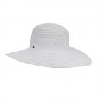 cappello da donna con tesa larga  argento