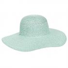 cappello da donna con tesa larga  verde