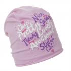 berretto leggero per bambini in cotone  rosa