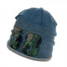 berretto rasta Camou per bambini  blu