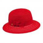 cappello Jule di canapa e cotone firmato MAYSER  rosso