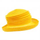 cappello leggero in canapa firmato MAYSER  giallo