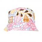 cappello in stoffa firmato ALESSANDRA BACCI  rosa