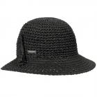 cappello cloche in carta firmato SEEBERGER  nero
