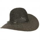 SEEBERGER | Cappello da donna in paglia di carta a tesa larga khaki