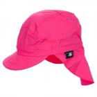 STERNTALER | Berretto a scudo con protezione del collo magenta