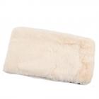 FASHION | collo in pelliccia ecologica bianco naturale