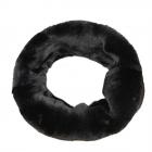 FASHION | collo in pelliccia ecologica nero