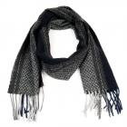 SCIARPA UOMO MISTO LANA FANTASIA 30X170 nero