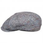 STETSON | Berretto in lana Hatteras foderato in lana vergine blu