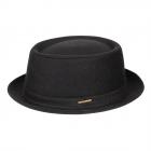 cappello Pork Pie Wool firmato STETSON nero