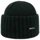 STETSON | Beanie Merino Wool berretto con risvolto verde scuro