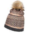 Aurora Beanie berretto con pompon firmato BARTS  grigio
