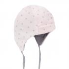 berretto per baby con orecchie e da legare firmato STERNTALER  rosa