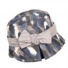 cappello tascabile Christina firmato ALESSANDRA BACCI  marrone