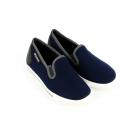 GIESSWEIN | pantofole per bambini MURAU in stile sportivo blu scuro