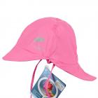 STERNTALER | berretto antipioggia con visiera e protezione collo fuxia