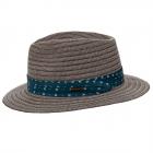 STETSON | cappello estivo per uomo Traveller Stripe Braid blu