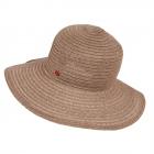 MAYSER | cappello estivo per donna con tesa extra larga fango