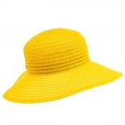 MAYSER | cappello estivo per donna con tesa extra larga giallo