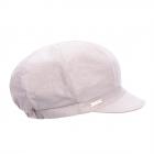 SEEBERGER | Berrettone per donna estivo in cotone leggero beige