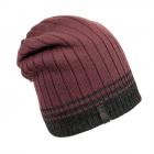BUGATTI | cuffia beanie reversibile in lana maglia bord�
