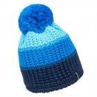 McBEANIE | cuffia sportiva in lana con pompon blu