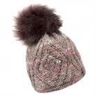 McBEANIE | berretto maglia alpaca superfino per donna marrone
