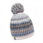 McBEANIE | berretto lana maglia con pompon beige