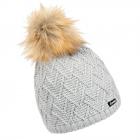 EISB�R | Isabella Lux Crystal M� berretto donna con pompon sintetico grigio